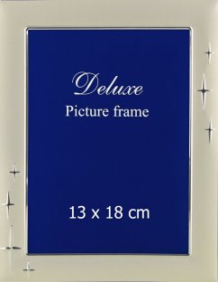 253 DE LUXE STARS rámik kov 13x18 strieborný
