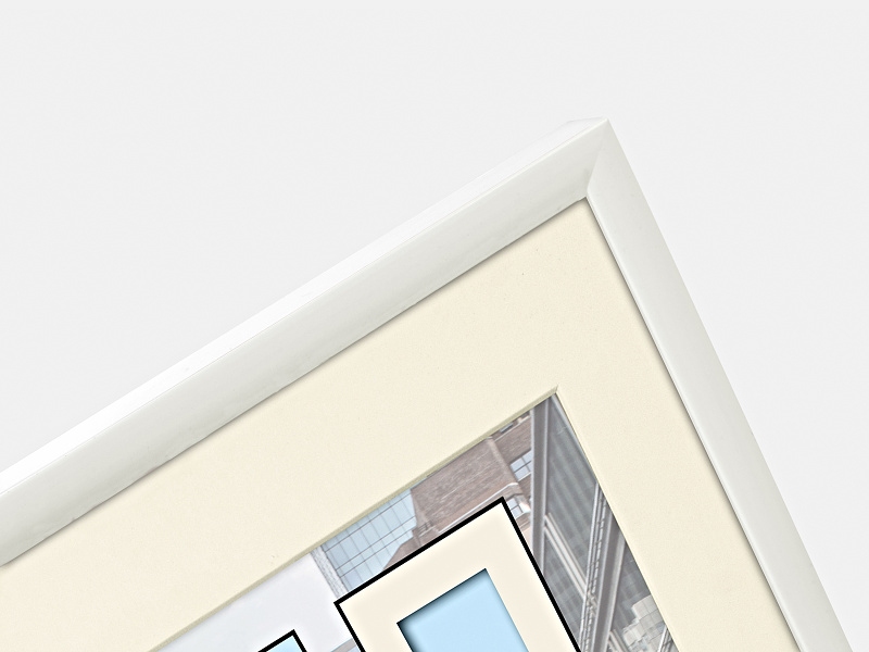 PURO rámeček plast 13x18 bílý