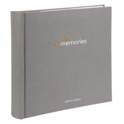 BEST MEMORIES GREY  fotóalbum berakós BB-200 10x15