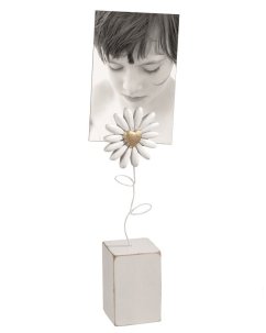 A1540 DAISY PHOTO HOLDER képkeret fa fehér