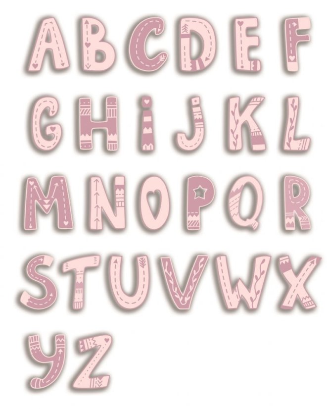 A1547 NAME dětský rámeček dřevo 13x18 růžový