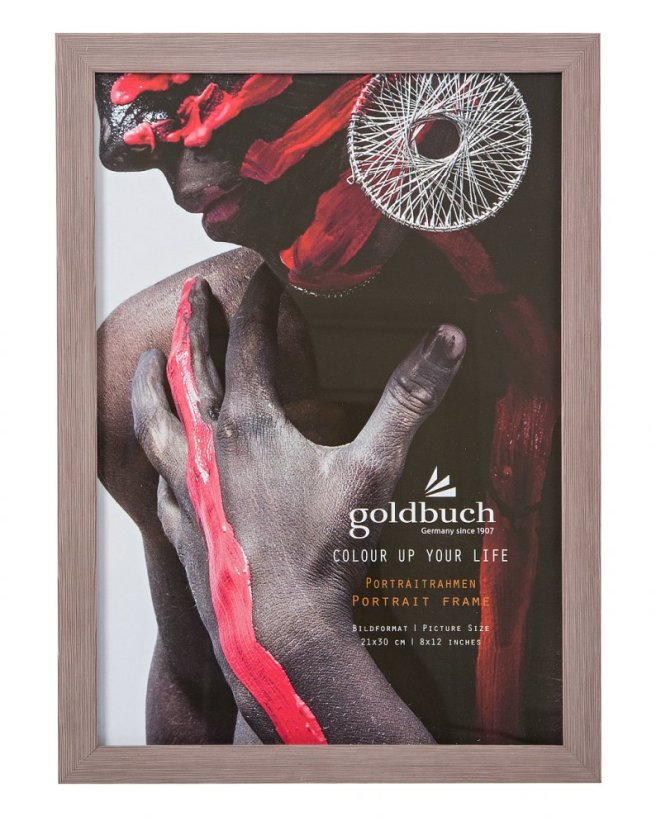 COLOUR YOUR LIFE  BRONZE rama plastik A4 ff