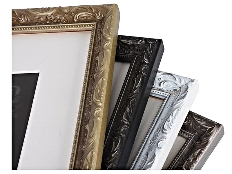 CHIC BAROK képkeret fa A4 ff  grey