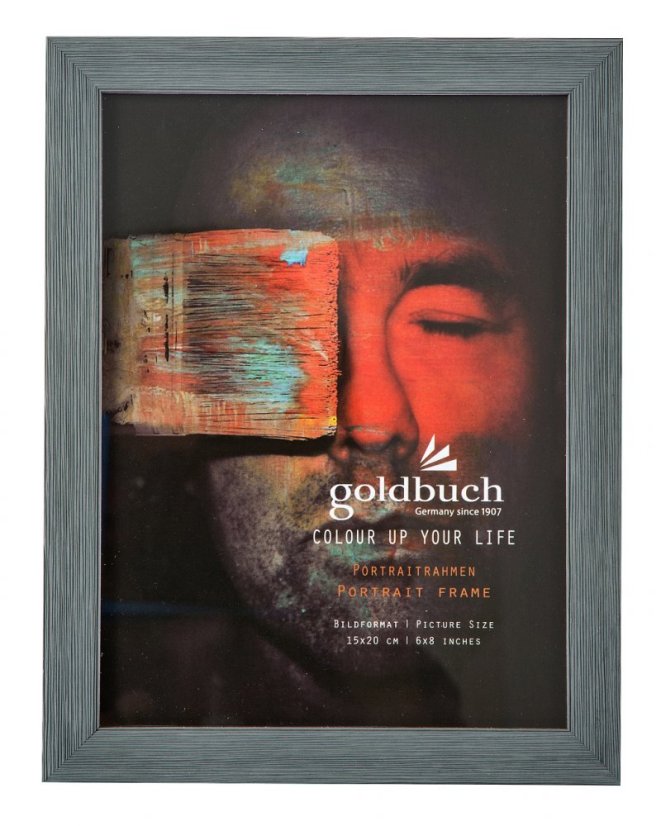 COLOUR YOUR LIFE  DARK GREY rámik plast 15x20 ff