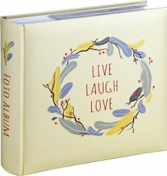 LIVE, LAUGH, LOVE Fotoalbum / Einsteckalbum BB-200 10x15