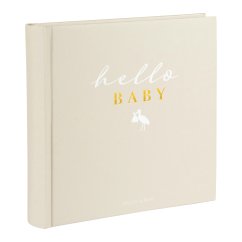 HELLO BABY BEIGE fotoalbum dziecięcy kieszeniowy BB-200 10x15