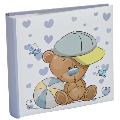 TEDDY BLUE Kinder- Fotoalbum / Einsteckalbum BB-200 10x15