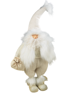 C1780  SANTA CLAUS TEXT.STOJÍCÍ 57cm