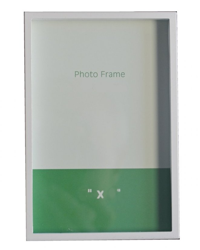 DEEP FRAME M190103 rámeček kov 13x18 bílý