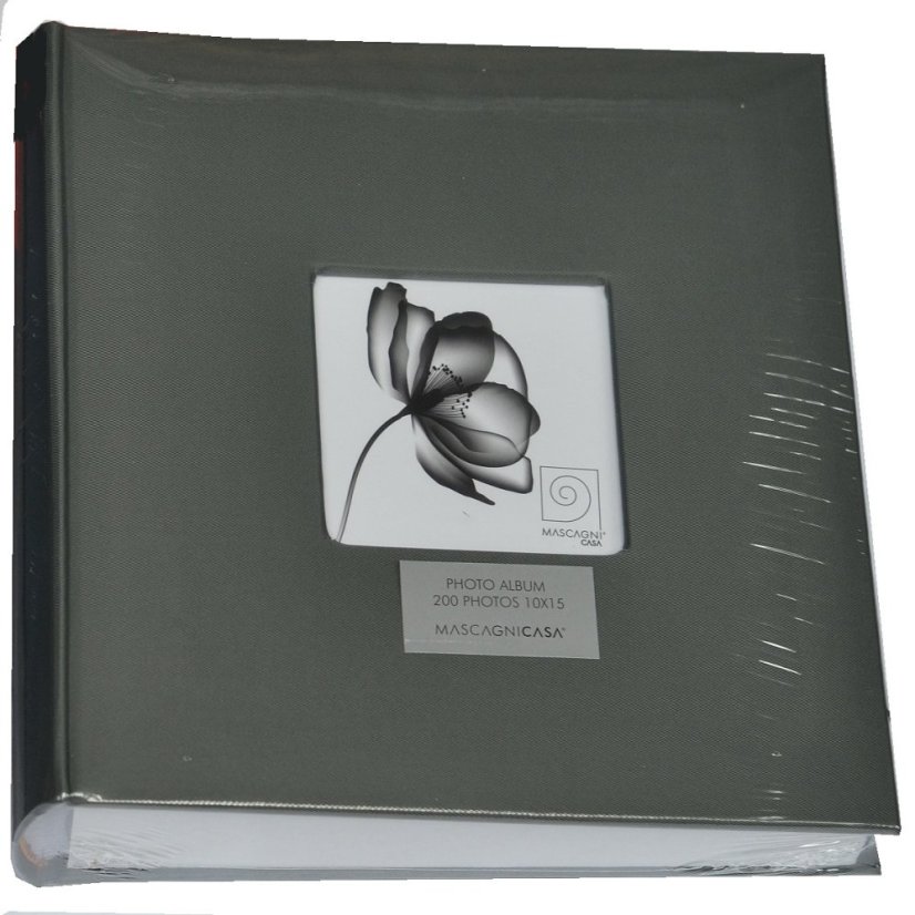 S553 FABRIC GREY fotoalbum zasunovací BB-200 10x15