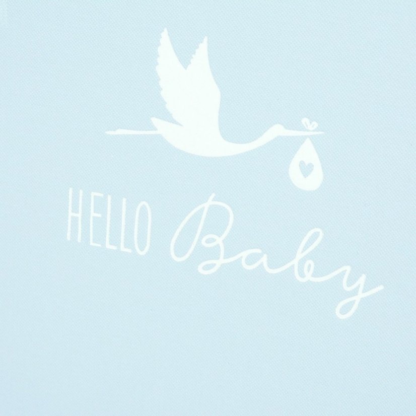 BABY STORK BLUE fotoalbum dziecięcy tradycyjny z uzyciem narożników  BB-P60   30x31