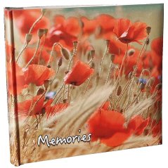 POPPY FIELD Fotoalbum / Einsteckalbum BB-200 10x15