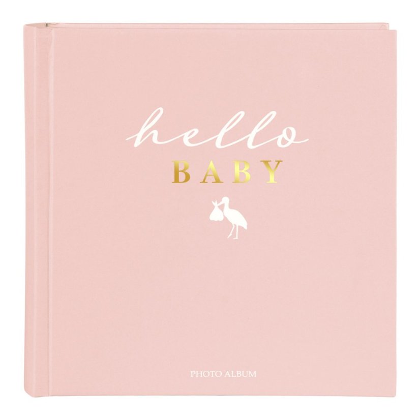 HELLO BABY PINK Kinder- Fotoalbum / Einsteckalbum BB-200 10x15