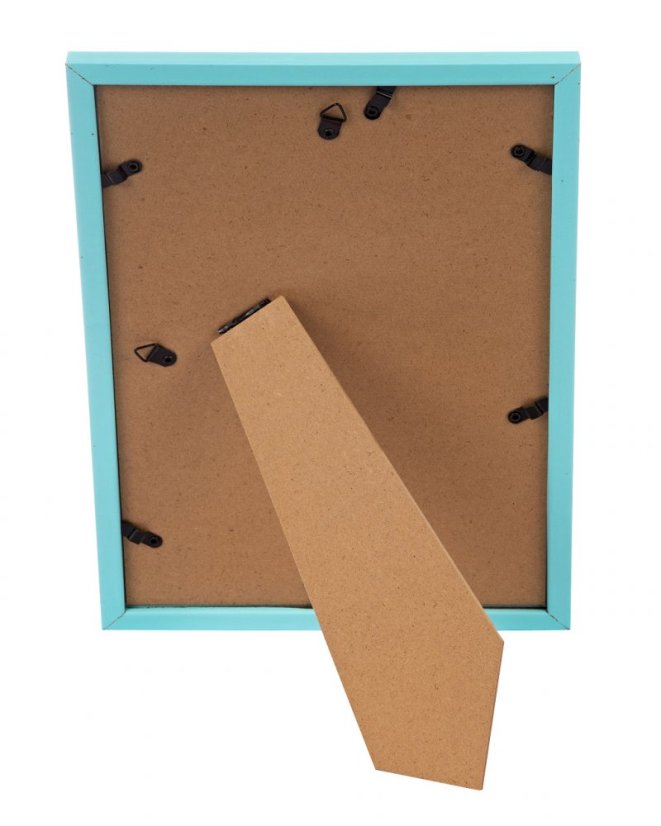 SUMMER TURQUOISE rámik MDF A4 modrý