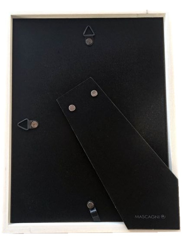 A754 GREY rama drewno 15x20 ff