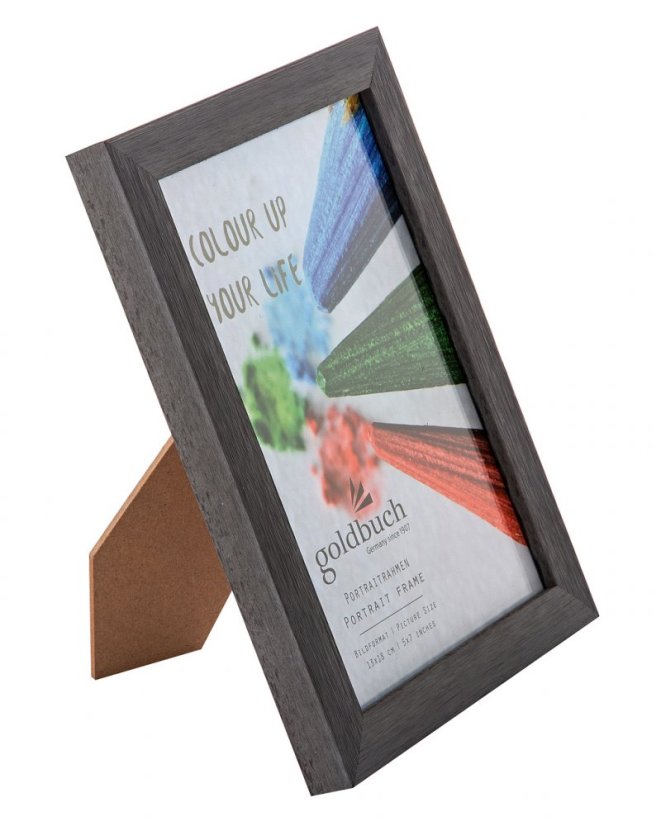 COLOUR YOUR LIFE  DARK GREY rámeček plast 13x18 ff