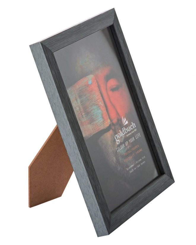 COLOUR YOUR LIFE  DARK GREY rámik plast 15x20 ff
