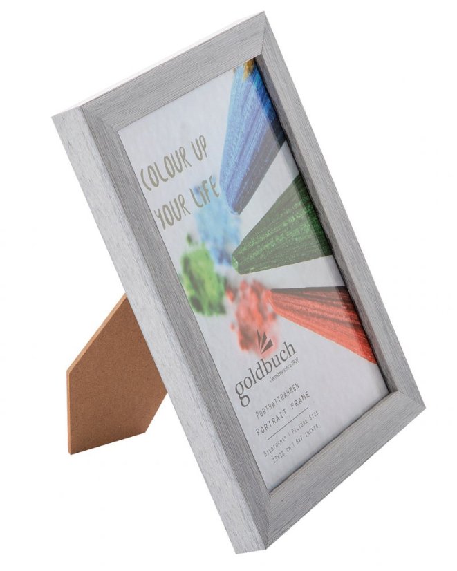 COLOUR YOUR LIFE LIGHT GREY Bilderrahmen Kunststoff 13x18 ff