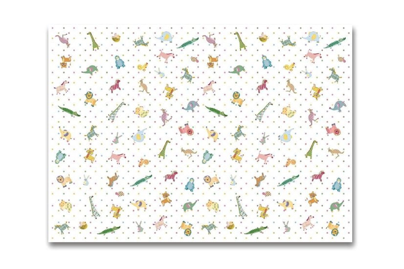 Baliaci papier B. Animals 50x70cm