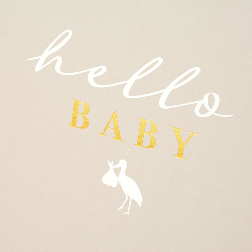 HELLO BABY BEIGE Kinder- Fotoalbum / Einsteckalbum BB-200 10x15