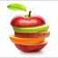 CANVAS APPLE 50x50