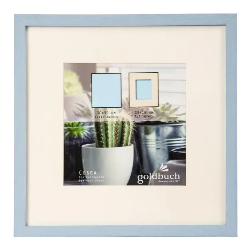 COSEA BLUE rámeček plast 30x30 modrý