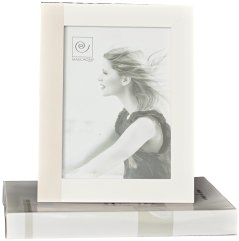 A1155  WHITE  rama drewno 13x18 biała