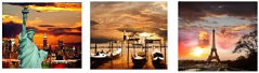 CANVAS CITIES 20x60