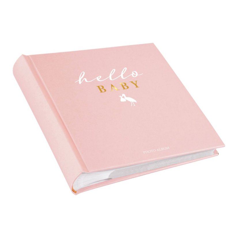 HELLO BABY PINK Kinder- Fotoalbum / Einsteckalbum BB-200 10x15