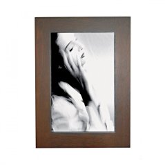 670W WENGE rámeček dřevo 15x20 hnědý