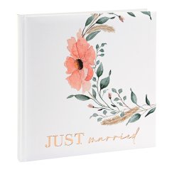 W JUST MARRIED 2 Hochzeits- Fotoalbum / klassisch  BB-P60 30x31