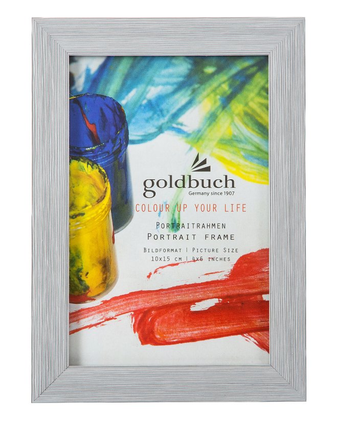 COLOUR YOUR LIFE LIGHT GREY rámeček plast 10x15 ff