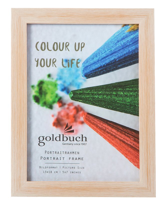 COLOUR YOUR LIFE NATURE Bilderrahmen Kunststoff 13x18 braun
