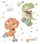 DINO fotoalbum dziecięcy kieszeniowy BB-200 10x15