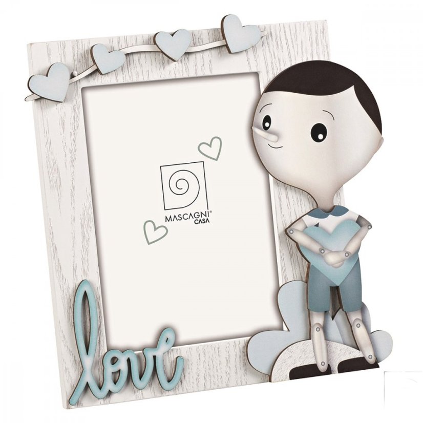 A1542 PINOCCHIO GREEN rama drewno 13x18 ff