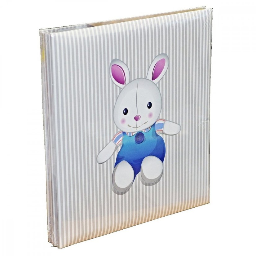 BUNNY GREY fotoalbum dětské samolepicí PB-P40  25,8x28