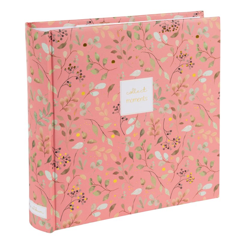 FLORAL  PINK fotóalbum berakós BB-200 10x15