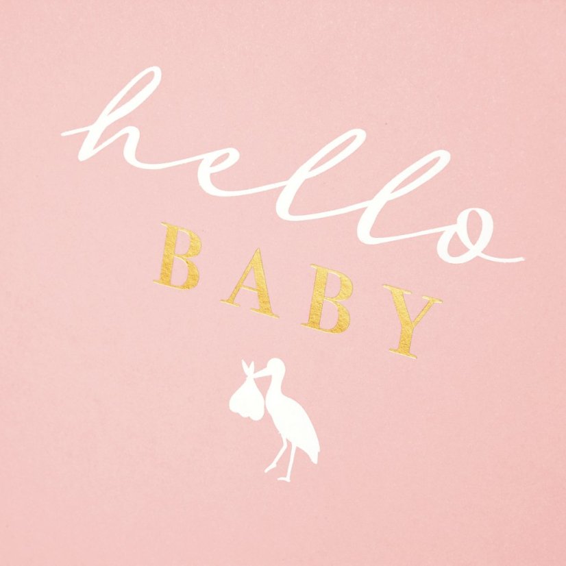 HELLO BABY PINK Kinder- Fotoalbum / Einsteckalbum BB-200 10x15