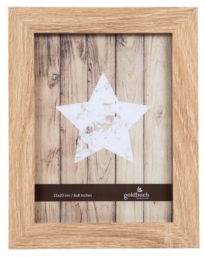 DREAM  NATURE rámik MDF 15x20 hnedý