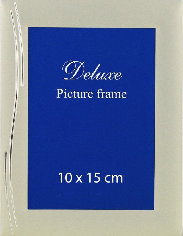 251 DE LUXE WAVES Bilderrahmen Metall 10x15 silber